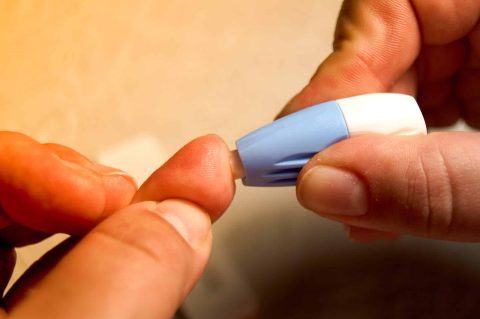 Fingerstich Heimtest