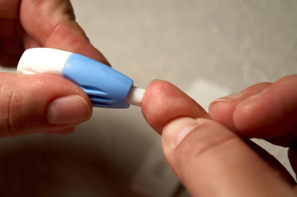 Fingerstich Heimtest