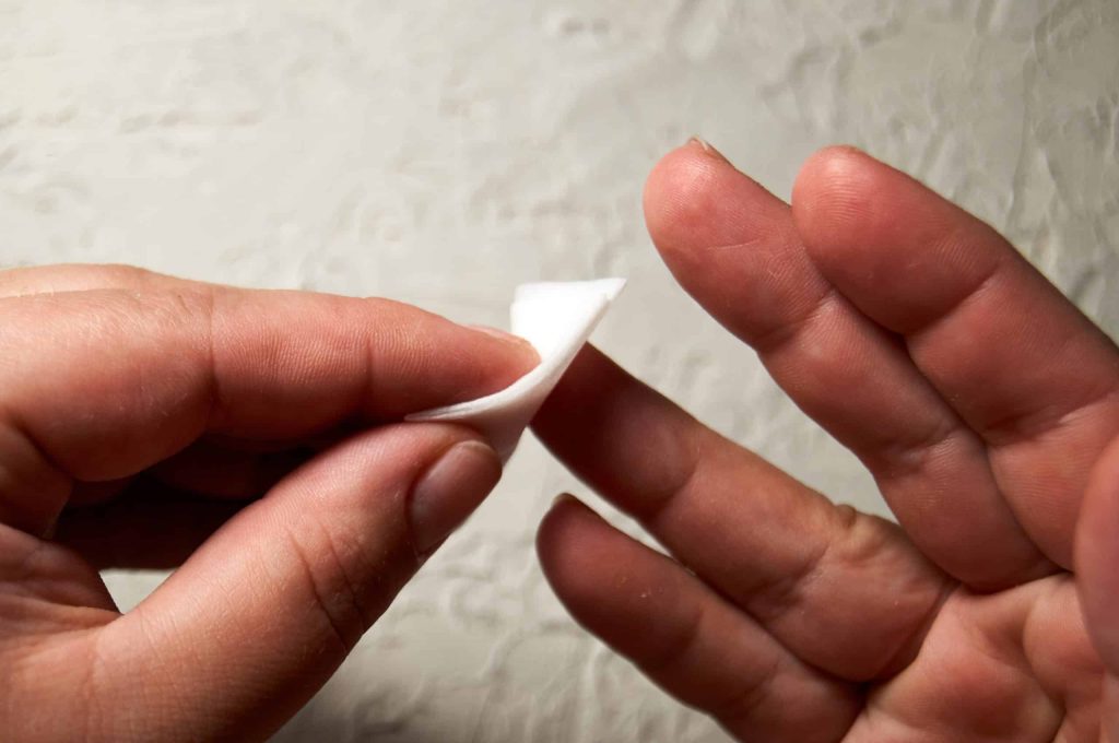 Fingerstich Heimtest Hygiene