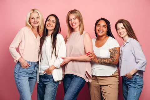 gruppe frauen