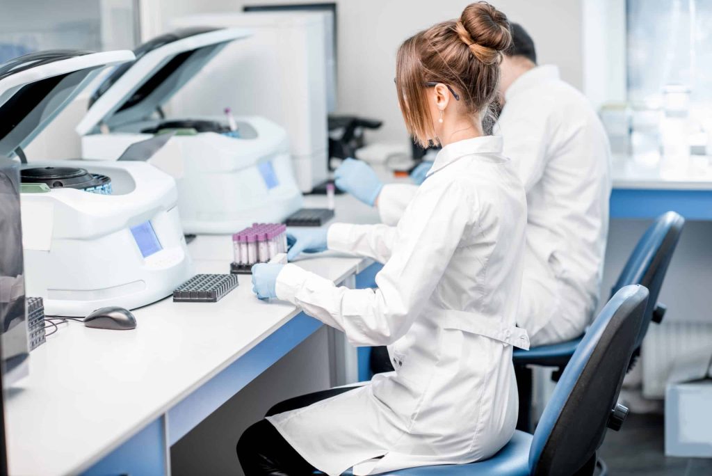laborassistentin analyse